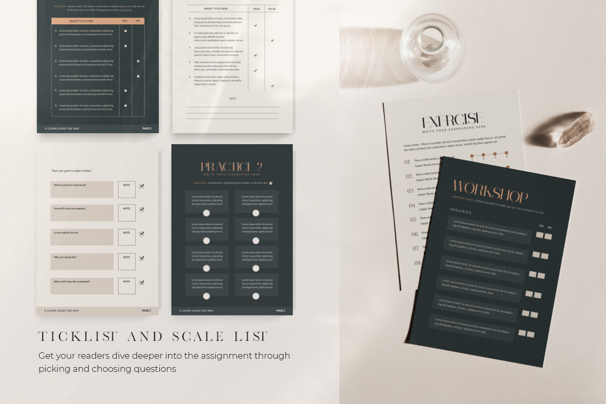 2in1 Bundle eBook + Workbook CANVA, a Magazine Template by Eviory (Photo 22 of 51)