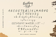 Breathing Fresh Script, a Script Font by sizimon (Thumbnail 10 of 10)