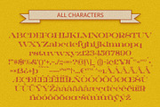 Lamna Vintage, a Sans Serif Font by Craft Supply Co. (Thumbnail 6 of 8)
