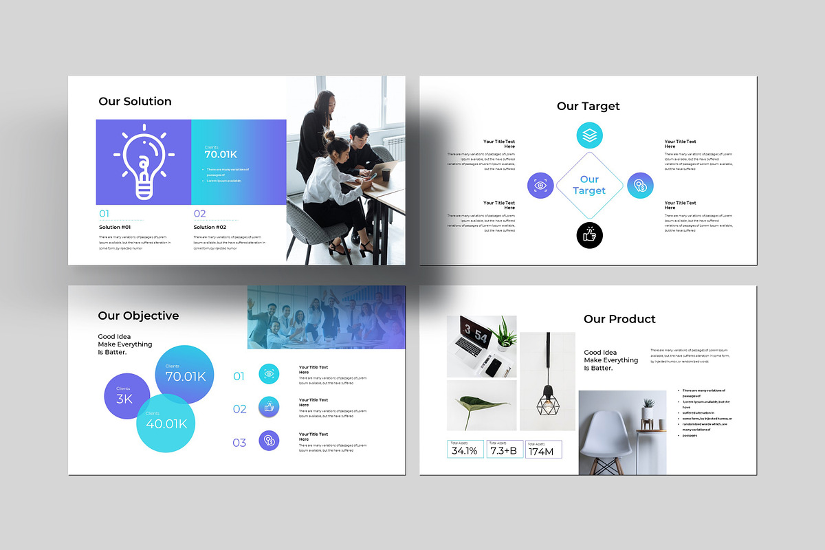 Business Strategy Presentation Templ, a Presentation Template by Creative-Work (Photo 5 of 9)