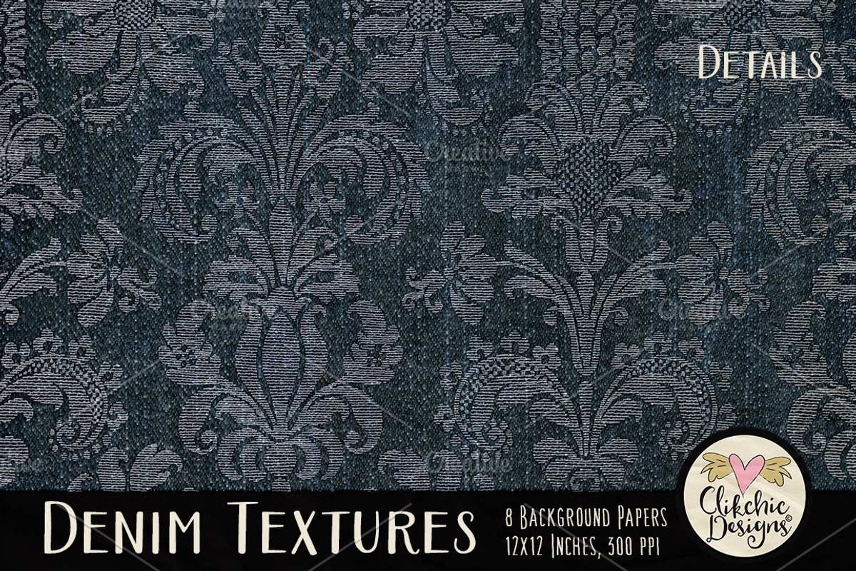 Denim Texture Paper Pack preview 5