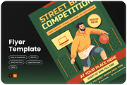 Street Ball Competition Flyer, a Flyer Template by Annora Studio (Thumbnail 1 of 5)