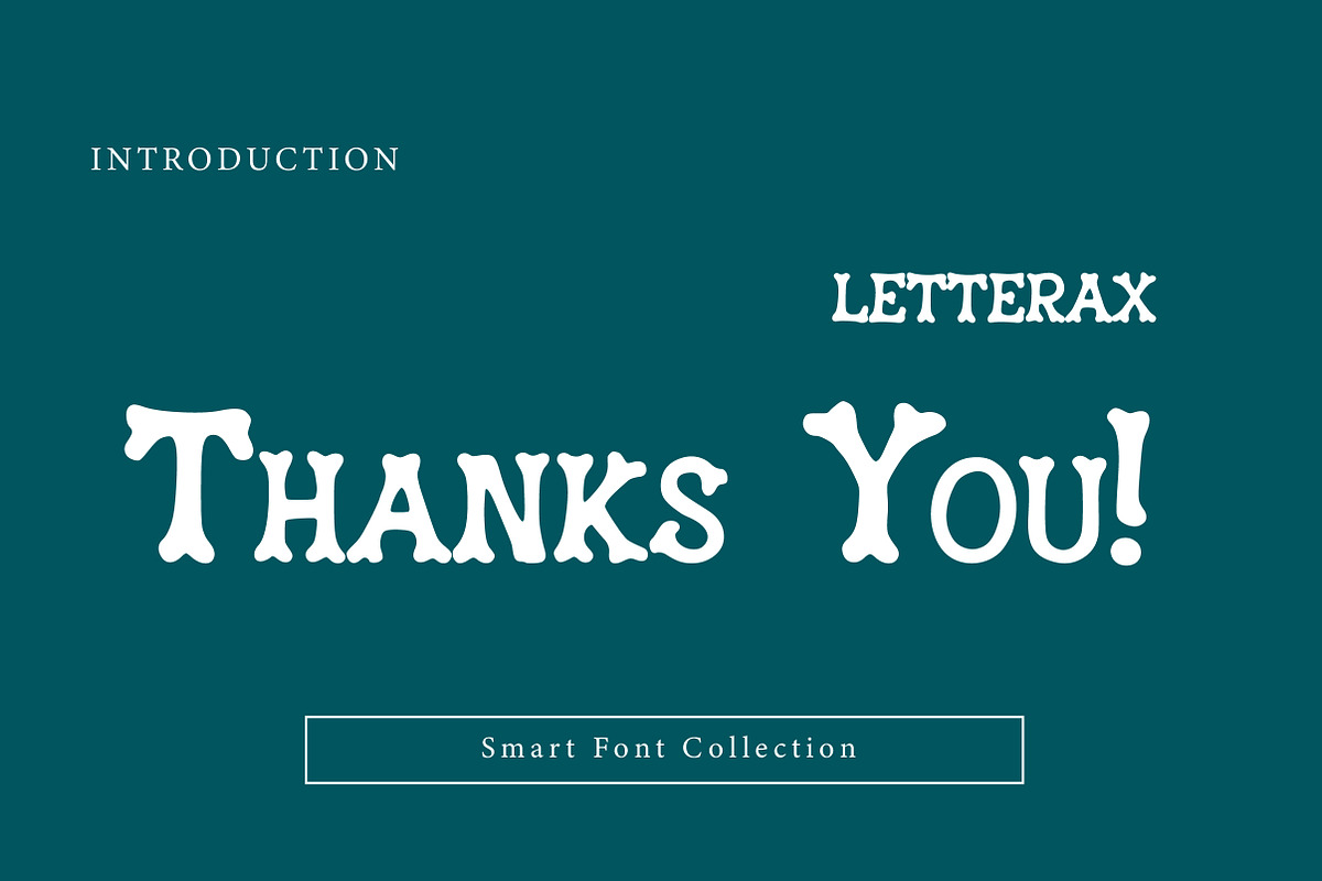 LetteraX, a Slab Serif Font by Wow Magic (Photo 3 of 3)