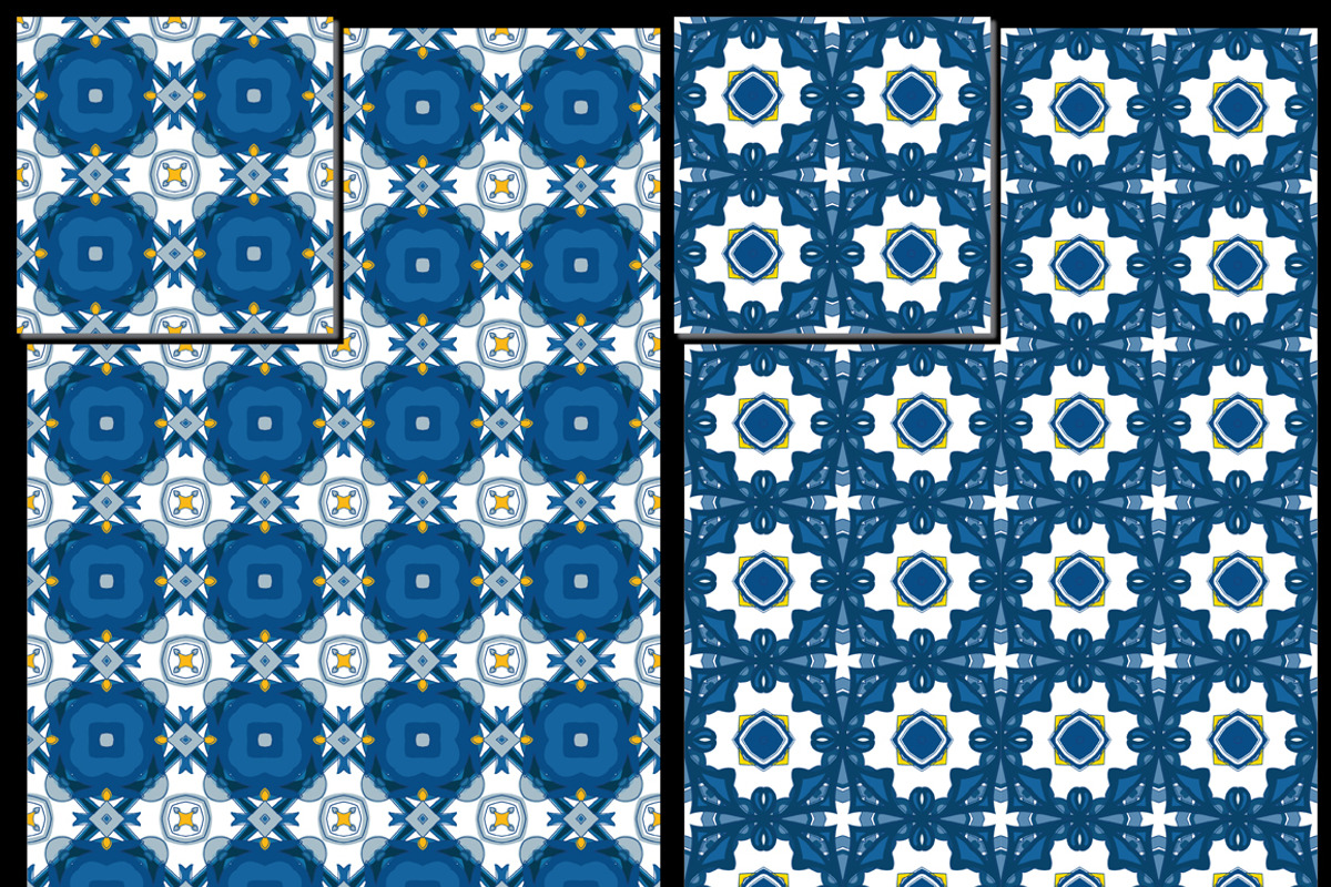 Set 111 - 6 Seamless Patterns, a Pattern Graphic by Little Bird (Photo 4 of 6)