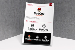 Bad Guy Logo Template