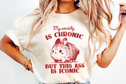 My Anxiety is Chronic But This Ass I, an Illustration by SharpMarketplace (Thumbnail 7 of 9)