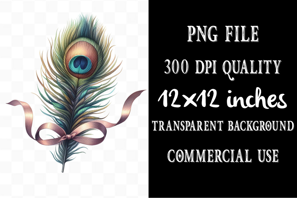 Wedding Peacock Clipart, an Illustration by Designking (Photo 4 of 4)