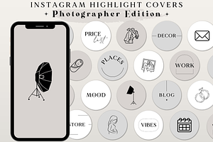 Photography Covers for Instagram