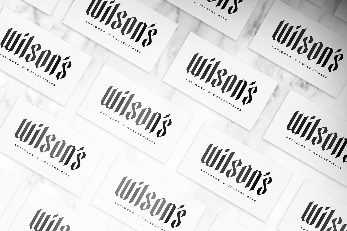 Elmwood Blackletter Display Font, a Blackletter Font by Vintage Type Company (Photo 5 of 16)