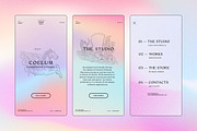 CANDY Animated Gradients Backgrounds, a Social Media Template by Sparrow & Snow (Thumbnail 14 of 21)