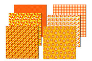 CANDY CORN digital paper, a Pattern Graphic by Laureling Studios (Thumbnail 2 of 2)