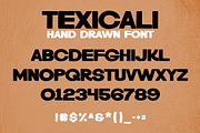 Texicali Font, a Sans Serif Font by nickqtx (Thumbnail 2 of 3)