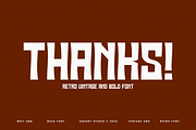 Sajocaz - Retro Font, a Sans Serif Font by Iqsiart Studio (Thumbnail 3 of 6)