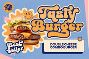 Retro Voyage a Groovy Font, a Script Font by Blankids Studio (Thumbnail 5 of 11)