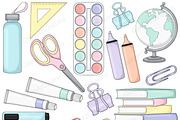 Study Bright Clipart, an Education Illustration by GlamArtZhanna (Thumbnail 4 of 6)
