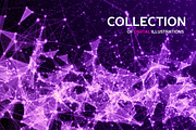 Abstract space backgrounds, an Illustration by Julvil (Thumbnail 7 of 8)
