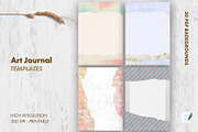 Art Journal Templates, a Stationery Template by LuOtero (Thumbnail 7 of 7)