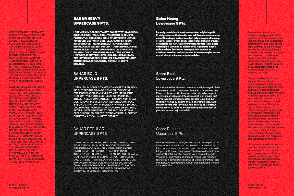 Sahar, A Charming Typeface Of 18 Fonts preview 5