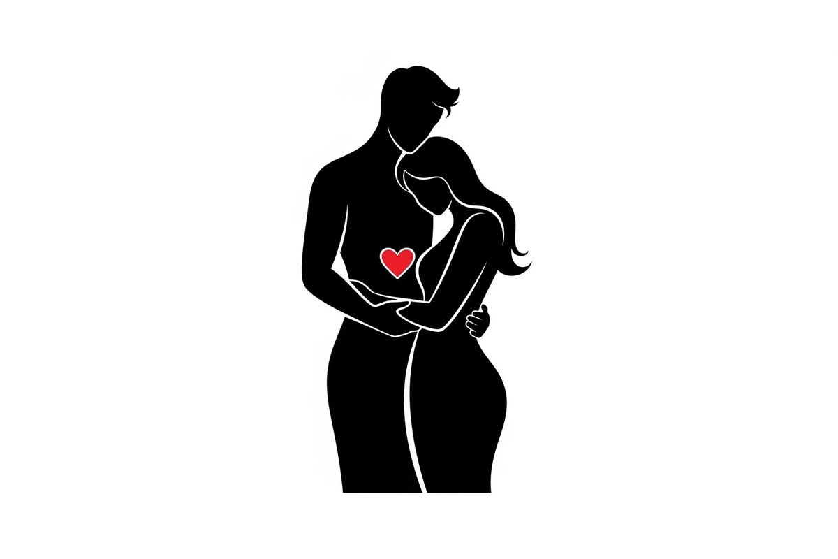 Couple Love Heart Silhouette Bundle, an Illustration by Amazin_art (Photo 15 of 51)