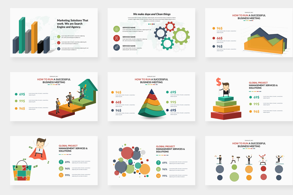 Dizital Infographic Pack Google Slid, a Presentation Template by One Percent Studio (Photo 3 of 20)