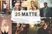25 Matte LUTs and Presets Pack, a Plug-in Add-On by Eldamar Studio (Thumbnail 1 of 8)