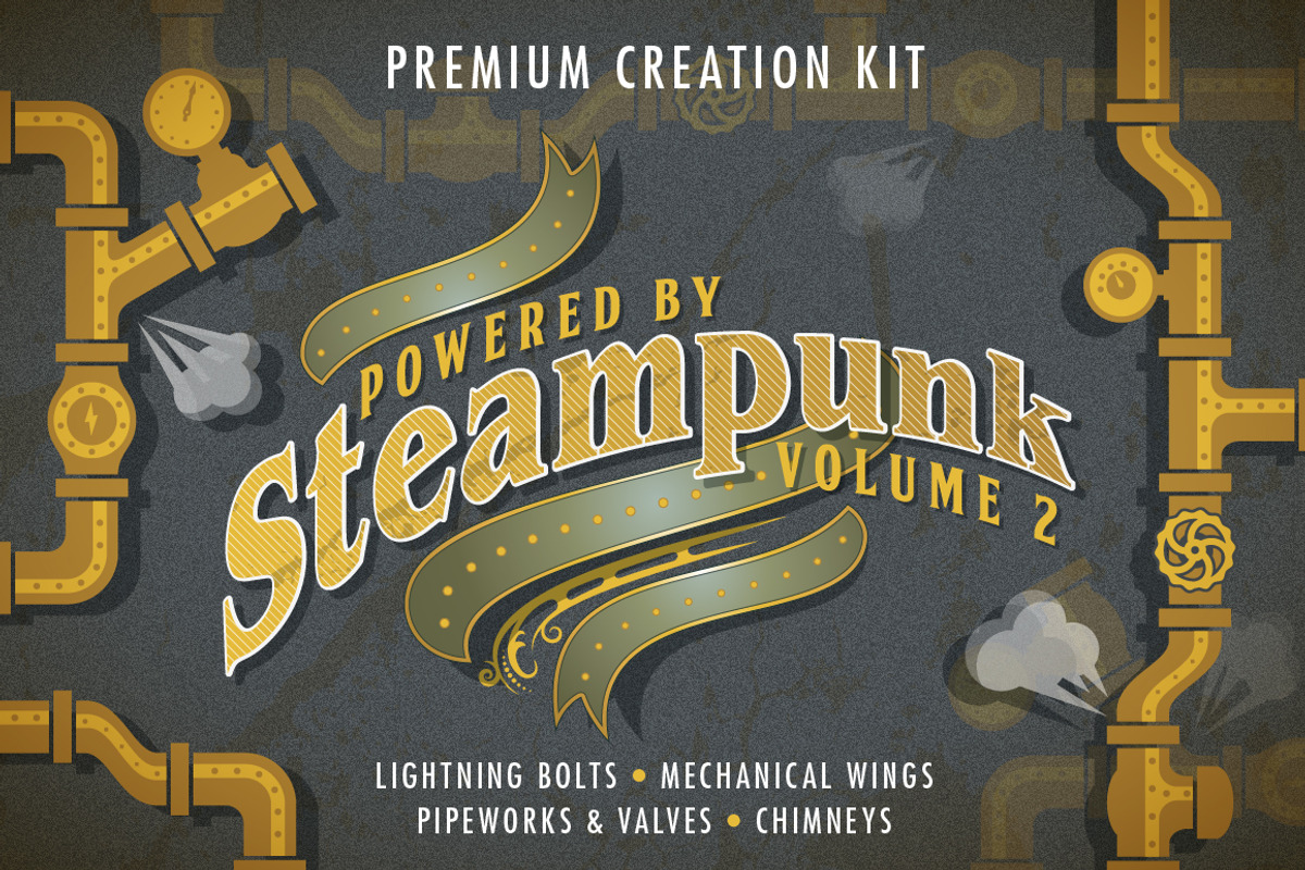 Steampunk Bundle Volume 2, an Object Graphic by ARTE MIGUEL (Photo 1 of 2)