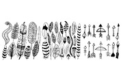 Native American Hand drawn Set, an Object Graphic by Lianella's Shop (Thumbnail 3 of 3)