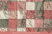Patchwork Quilt Top Mockup, a Household Mockup by Ciranda Design (Thumbnail 6 of 10)