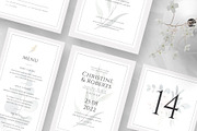 Minimalist Wedding Invitation Set, an Invitation Template by Theme Weavers (Thumbnail 1 of 5)