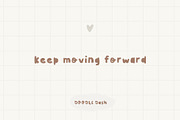 DoodleDash - handwritten cutout font, a Handwritten Font by Ashiya Pixel (Thumbnail 5 of 9)