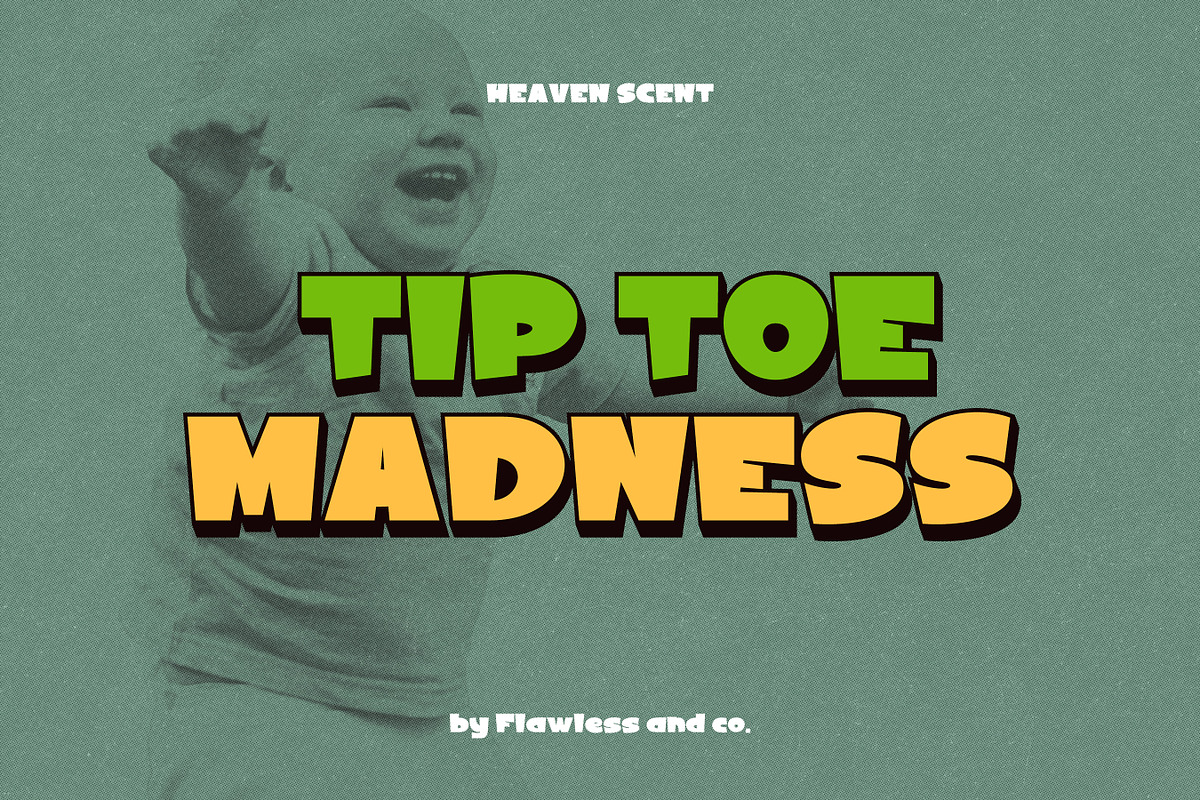 Heaven Scent - Modern Display Font, a Handwritten Font by Flawless And Co (Photo 10 of 10)