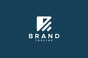 R or K letter minimal logo design, a Branding & Logo Template by Amadul11 (Thumbnail 1 of 5)