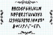 Kat Scratch Font, a Sans Serif Font by Kat Hubbs (Thumbnail 4 of 5)