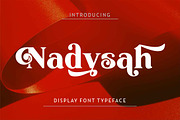 Nadysah, a Serif Font by studiobasic (Thumbnail 1 of 9)