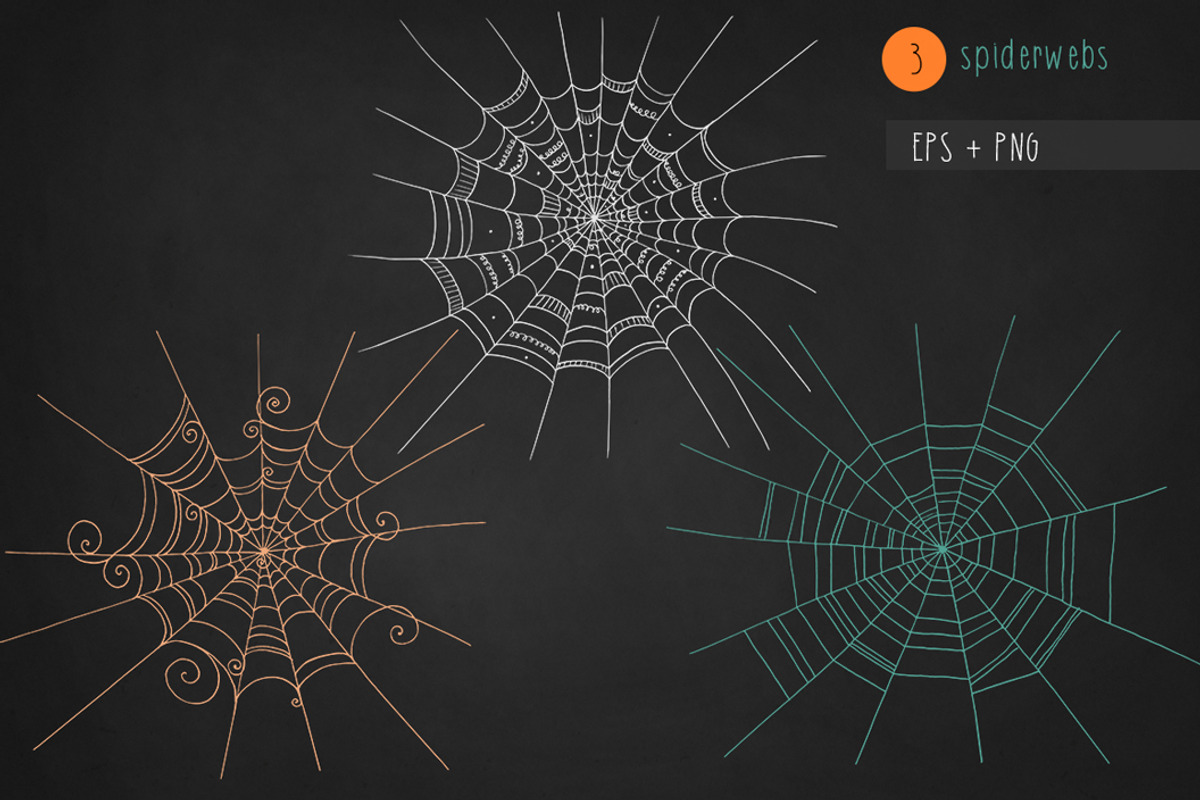 Happy Halloween of Spiders, a Decorative Illustration by NataliVA (Photo 5 of 6)