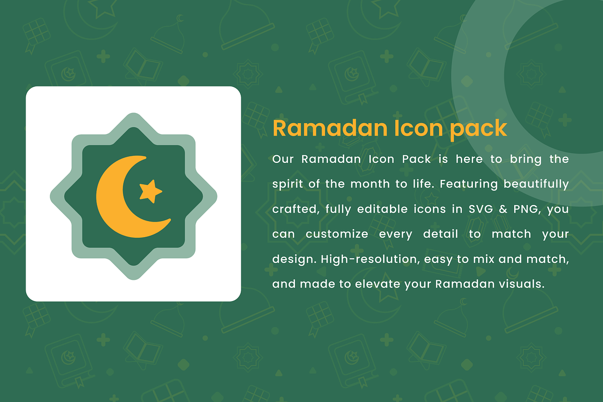 Ramadan Icon Set, an Icon by Premast (Photo 7 of 9)