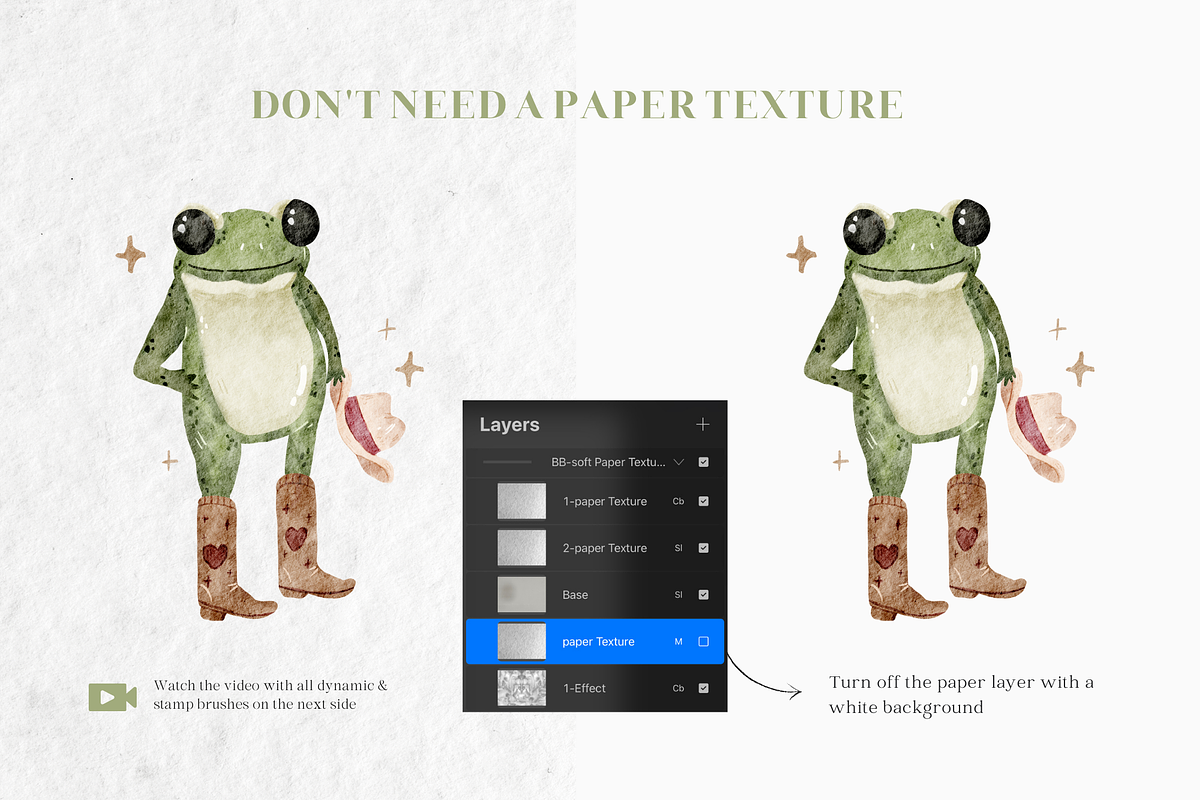 Procreate Watercolor Brushes Set, a Brush Add-On by Balada Digital Art (Photo 8 of 12)