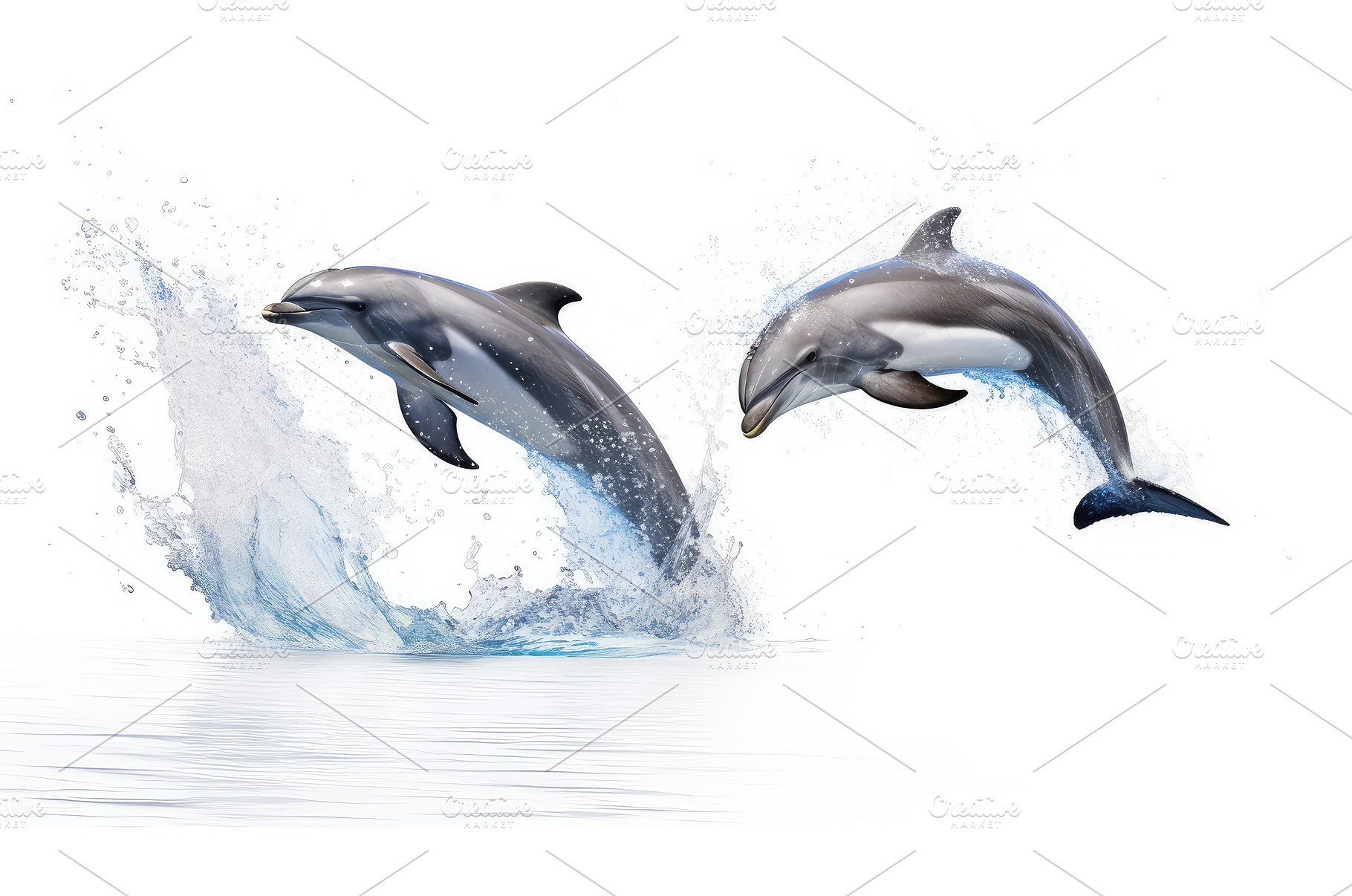 Synchronized dolphins photo, an Animal Photo by Aimagenarium@gmail.com