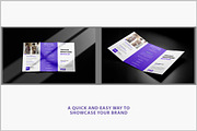 Tri-Fold Brochure Mockup PSD, a Product Mockup by Bruno's Shop (Thumbnail 2 of 4)