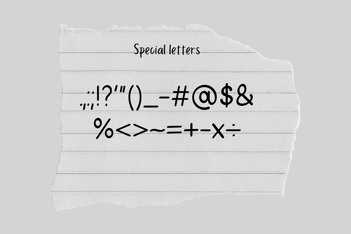 Milk Handwritten Font, a Sans Serif Font by Mehul Munjani (Photo 10 of 14)