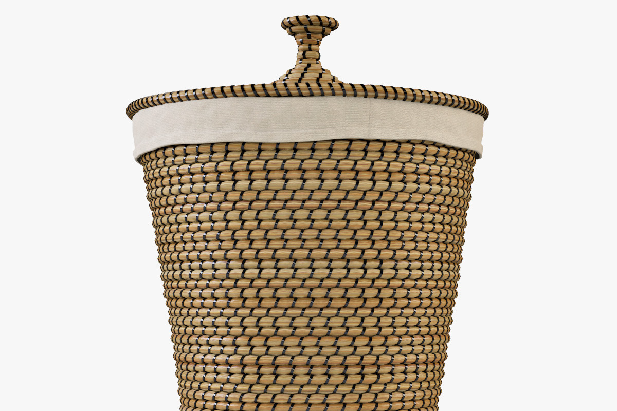 Laundry Basket IKEA Asunden, an Object 3D Model by Markelos (Photo 3 of 12)
