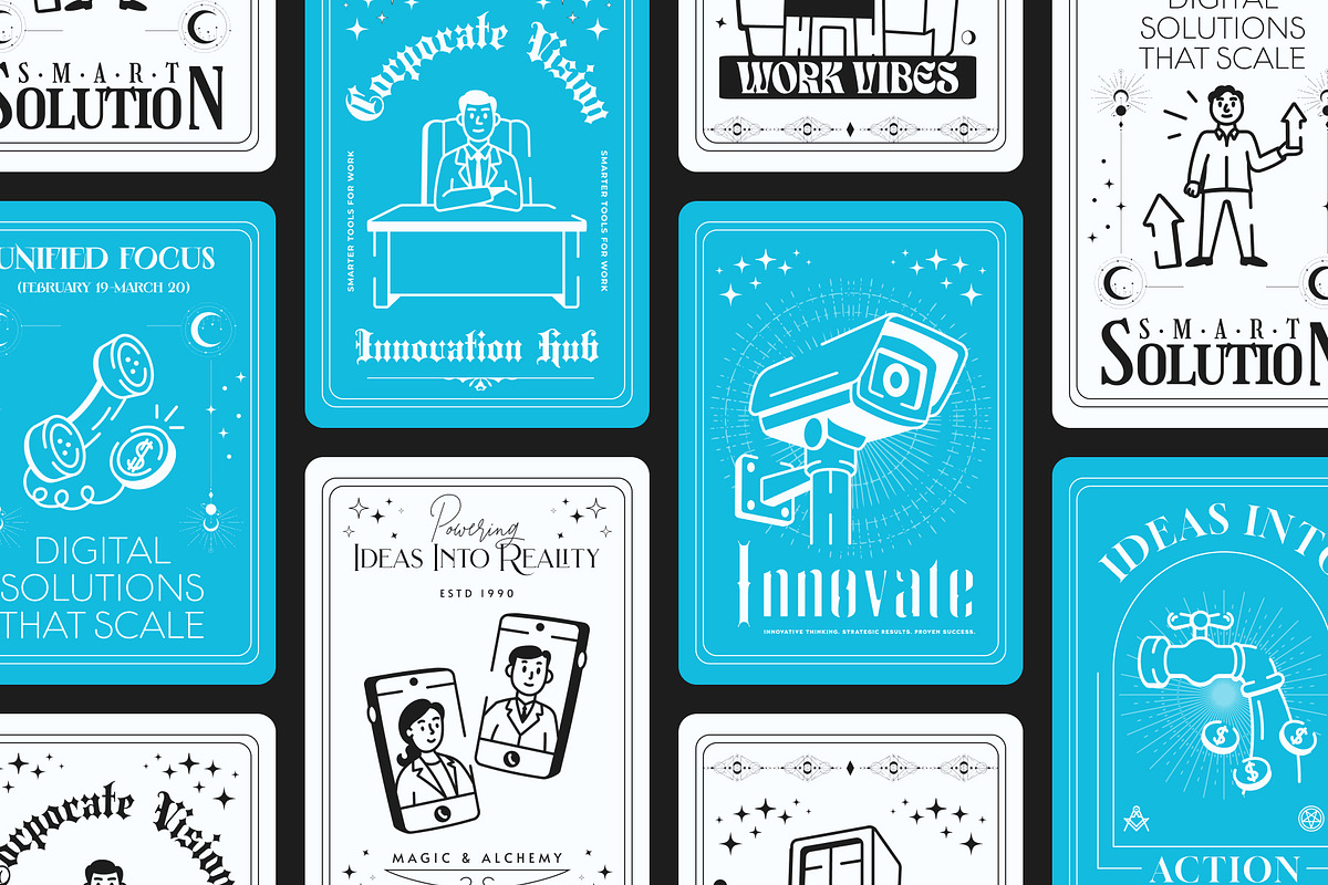 Corporate Doodle Art, an Outline Icon by Vectors Market (Photo 3 of 8)