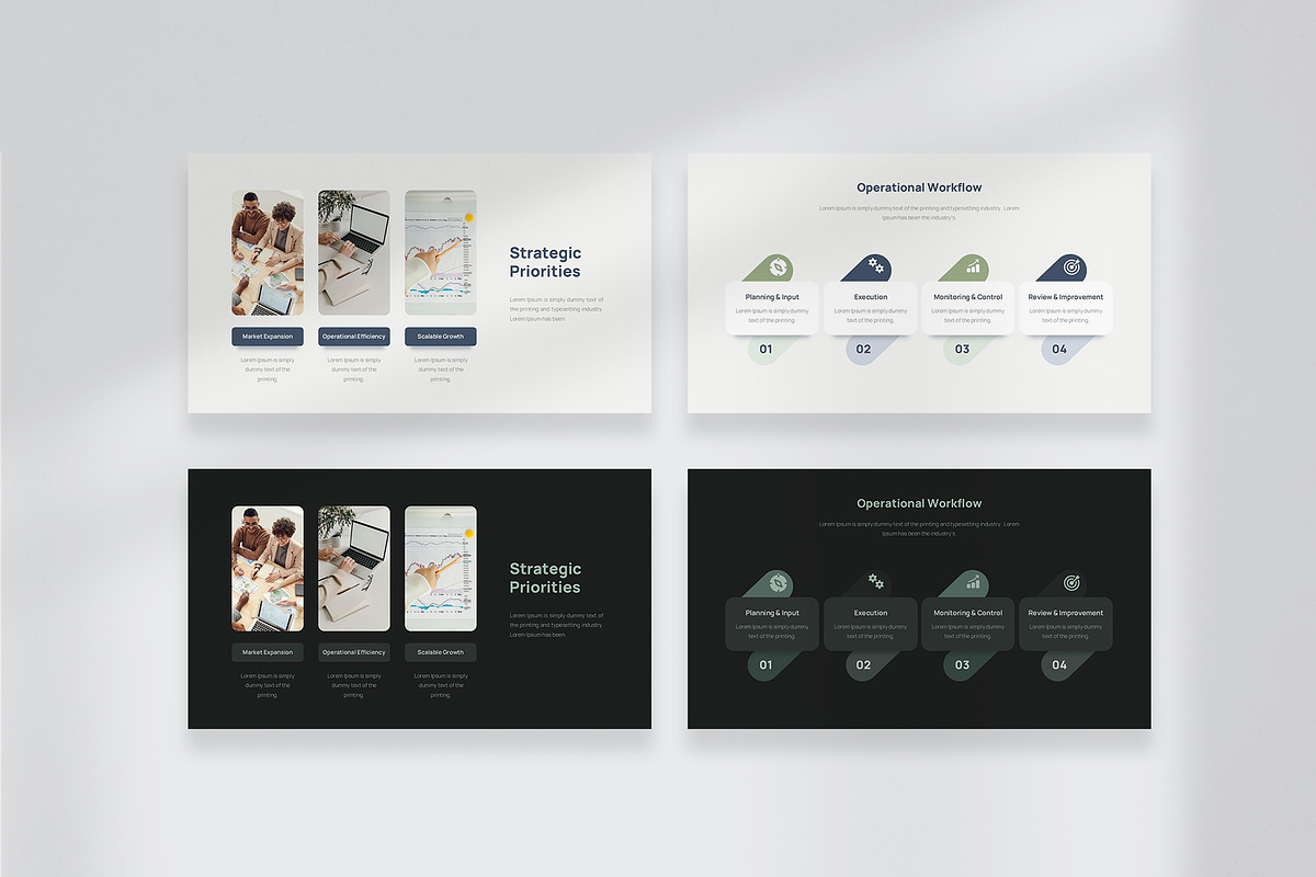 Stratify - Business Plan PowerPoint, a Presentation Template by New Coral Design (Photo 4 of 6)