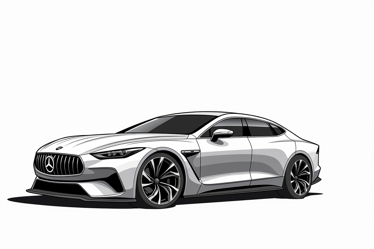 Modern Sports Car Silhouette Bundle, an Illustration by hafijul (Photo 5 of 7)