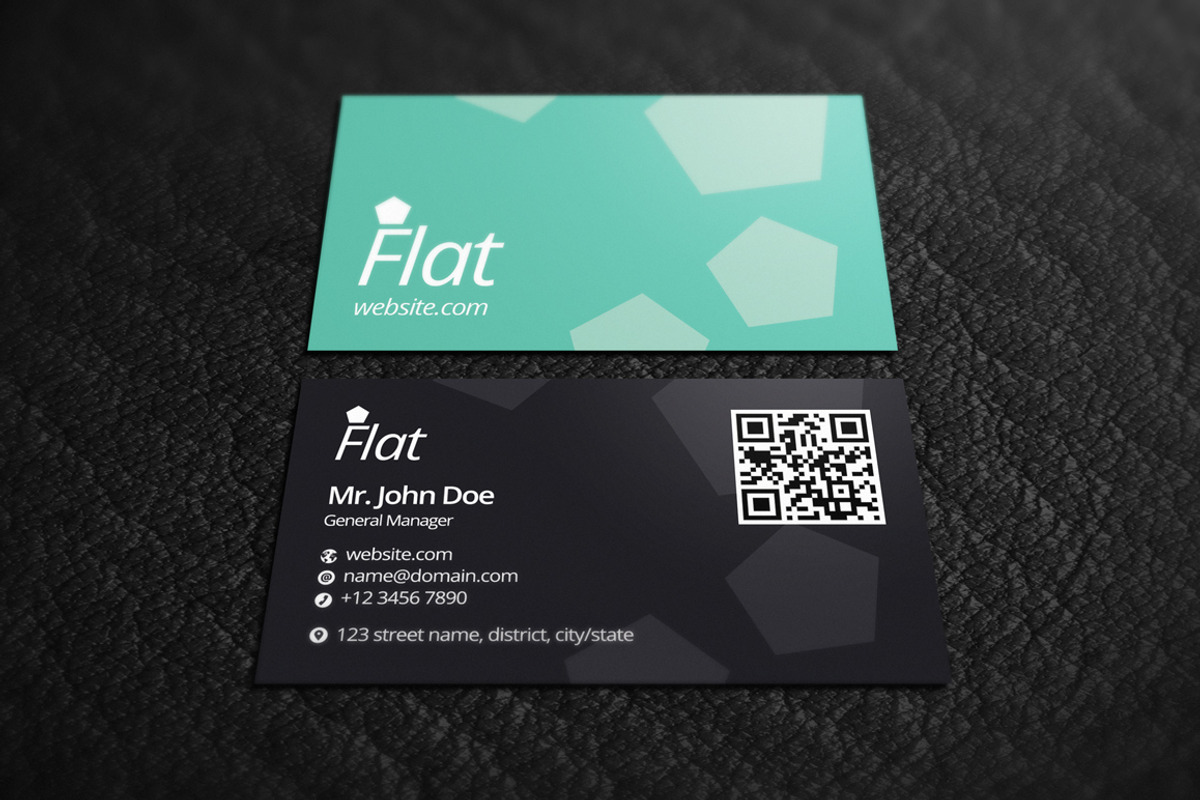 3 Realistic Business Card Mockups #3, a Print Template by Rafael Oliveira (Photo 4 of 4)