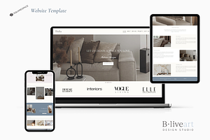Thalia Squarespace 7.1 Template