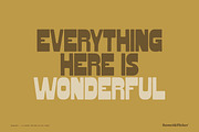 MONGO, a Font by Komet & Flicker (Thumbnail 5 of 10)