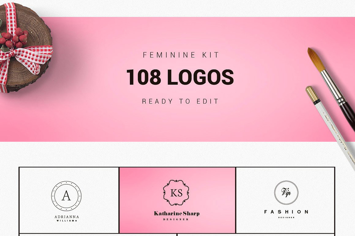 ALL IN ONE LOGO BUNDLE, a Branding & Logo Template by Design District (Photo 33 of 61)