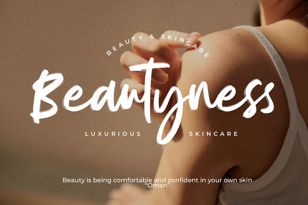 Garemy Handwritten Brush Font, a Handwritten Font by RantautypeStudio (Photo 9 of 15)