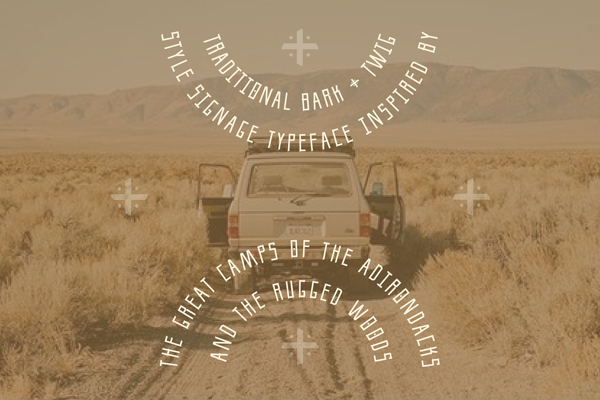 CAMP FONT - from By Hand Designs